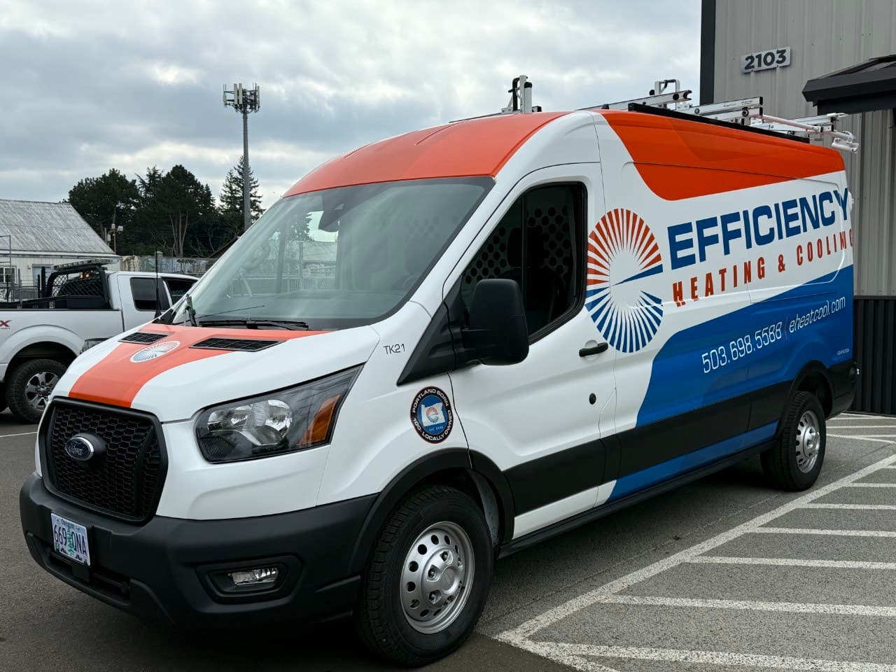 HVAC technician providing professional heating and cooling services in Portland