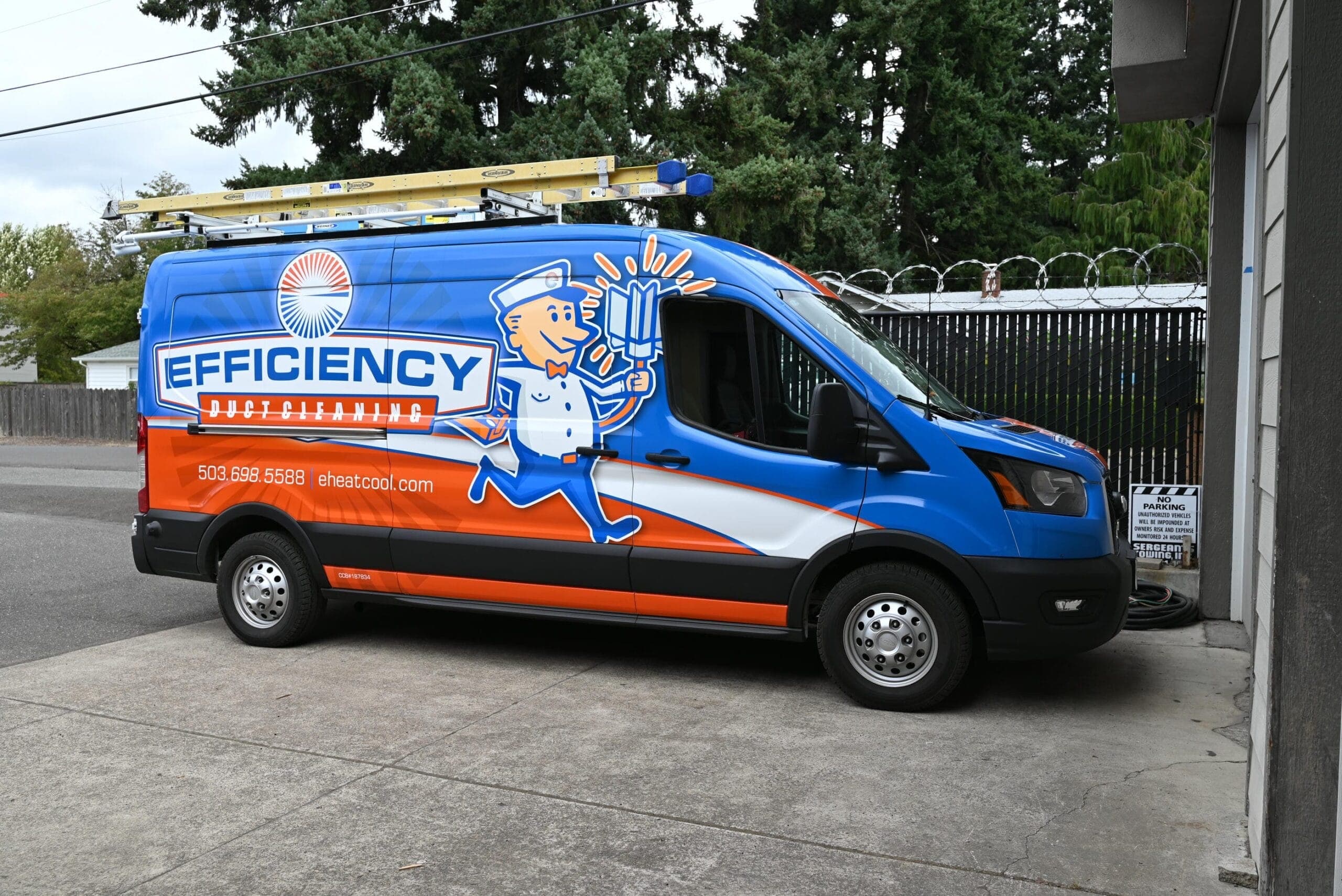 Clean ductwork installation in Portland metro area