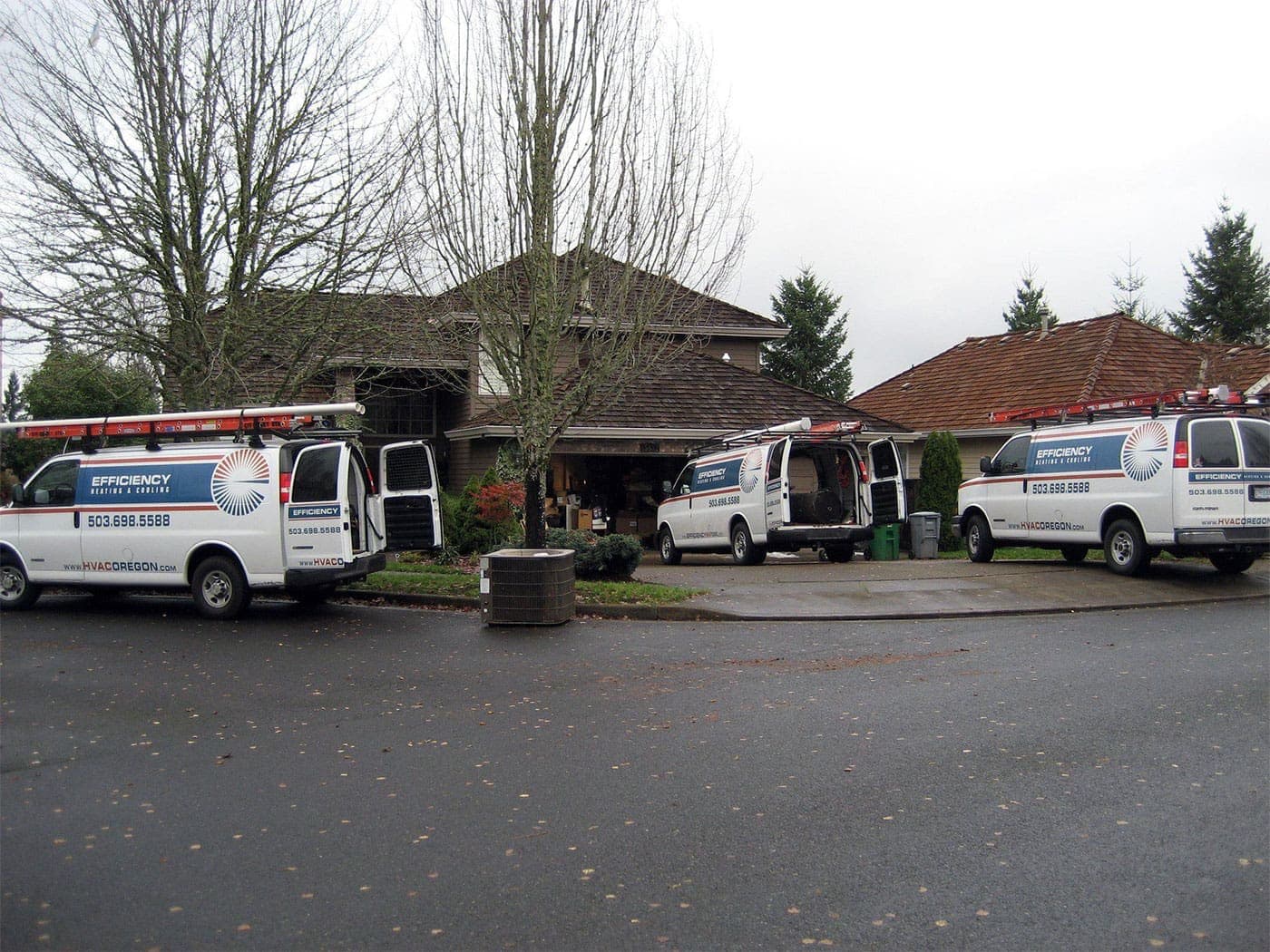 Efficiency Heating & Cooling fleet