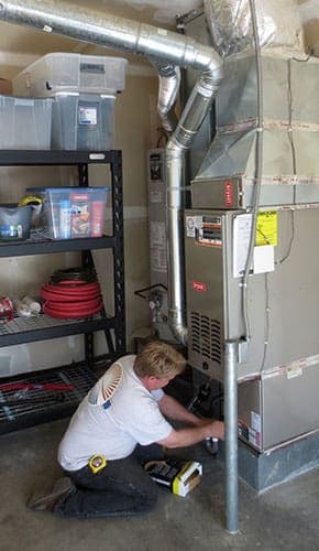 Heating system installation