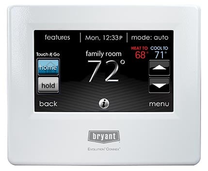 bryant thermostat 1